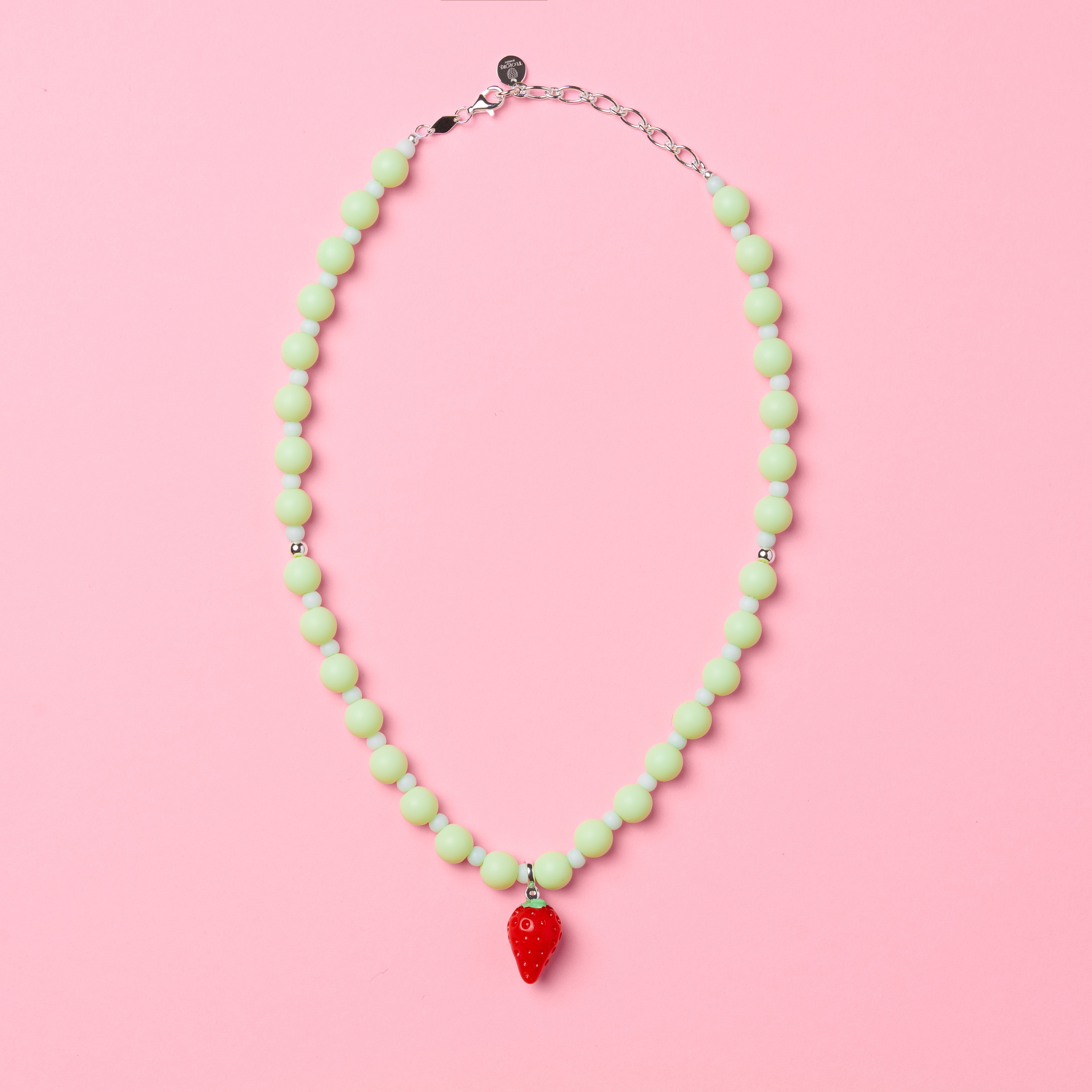 Strawberry Gumdrop Necklace