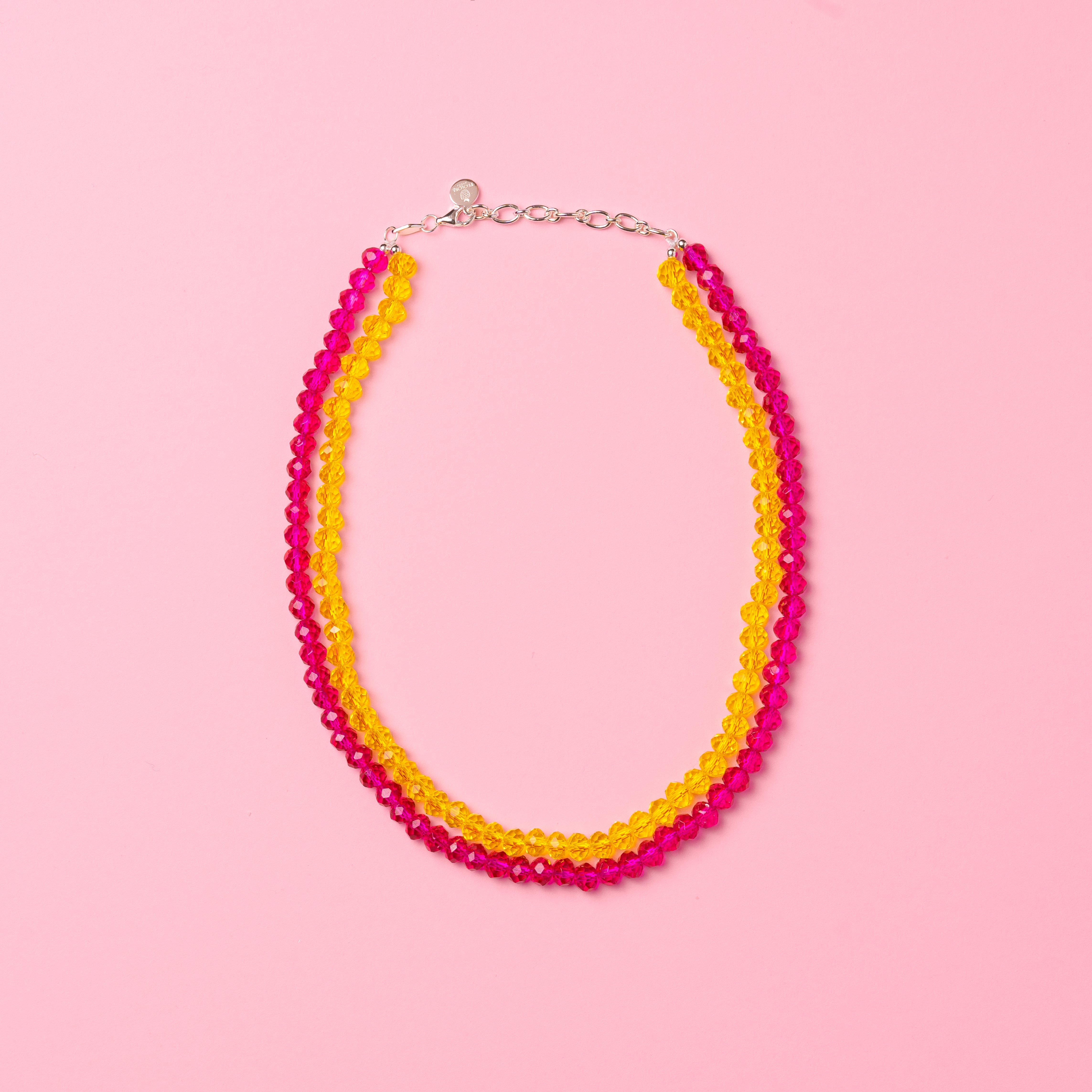 Raspberry Lemon Zinger Necklace