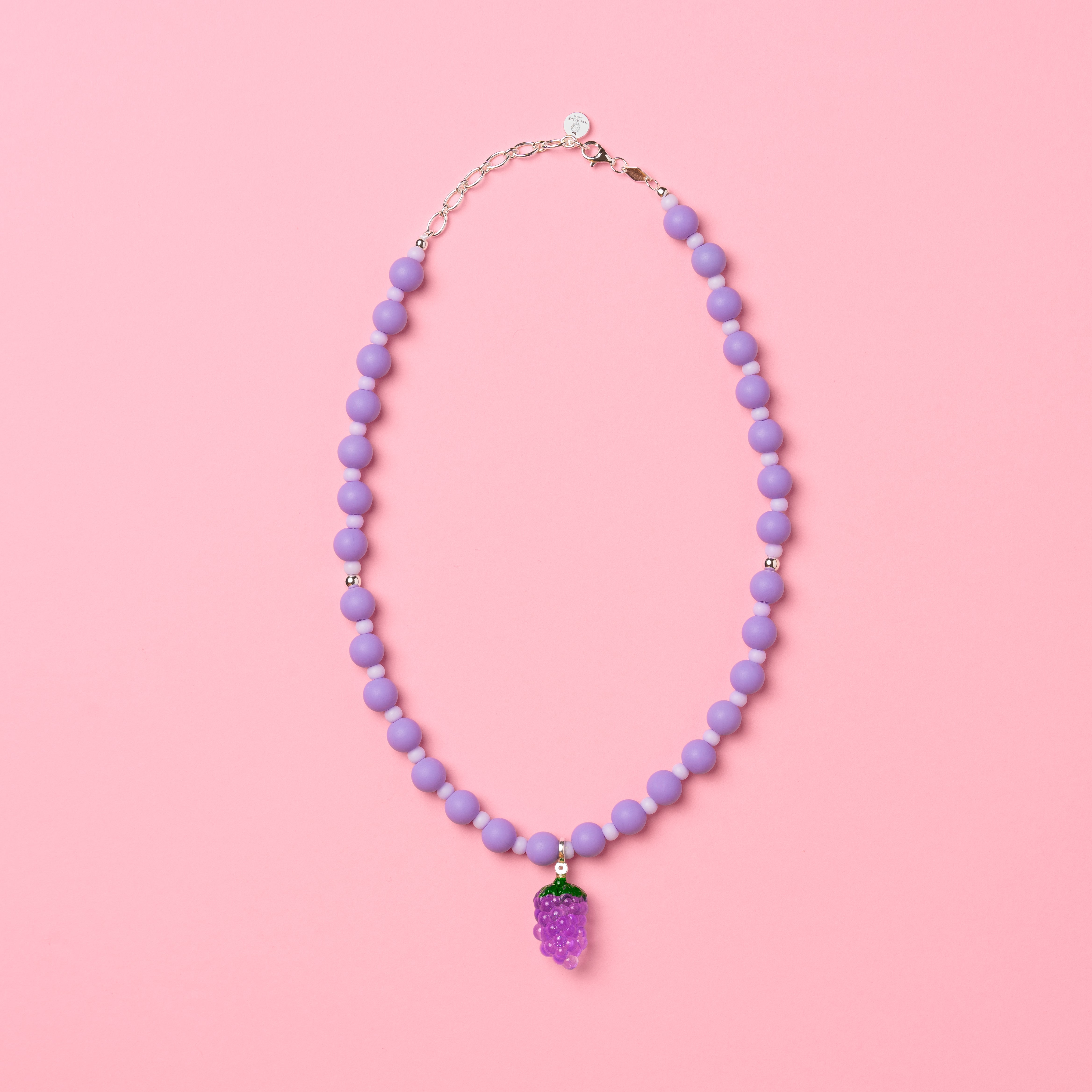 Grape Gumdrop Necklace